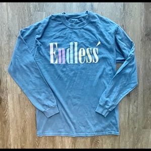 Men’s PacSun Blue Endless Long Sleeve Tee